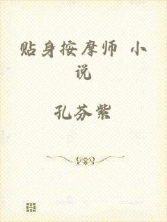 贴身按摩师 小说